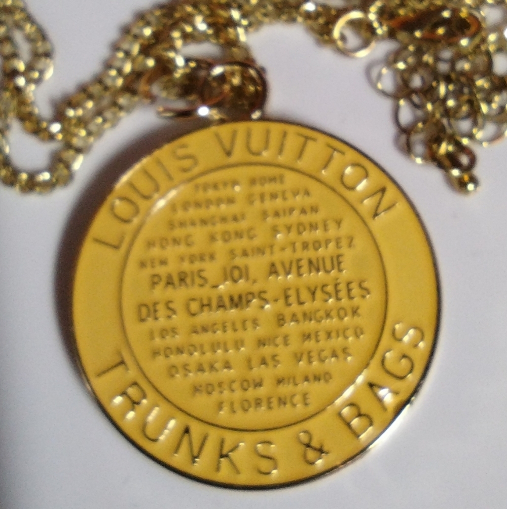 Louis Vuitton Trunks & Bags Charm 35mm Yellow - Picture 5 of 6